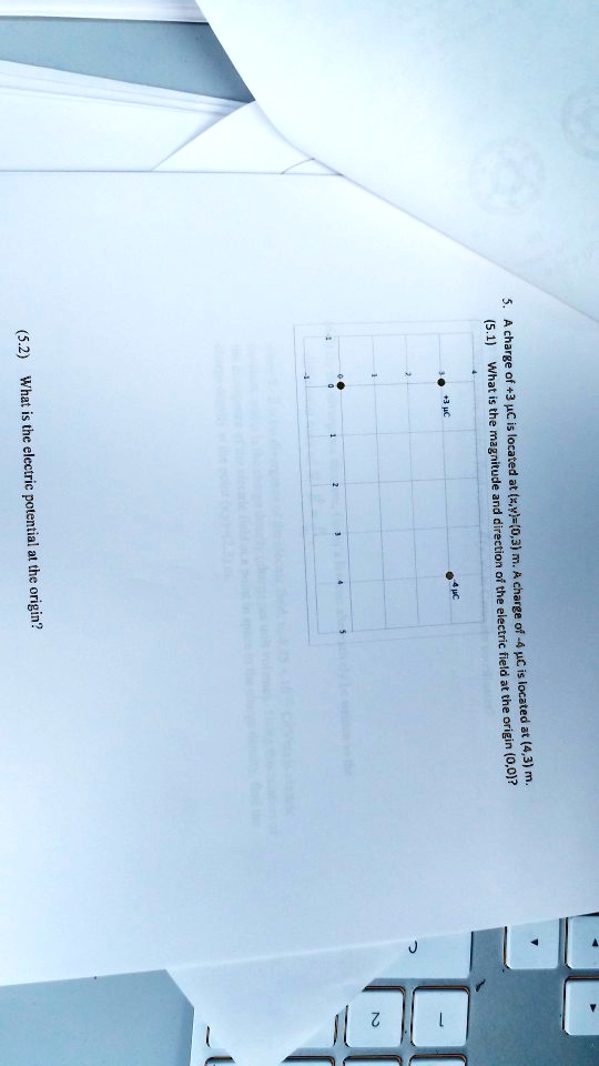 SOLVED: 15.1] A charge What is the of+3 uc i 1 located 1 1 direction of ...