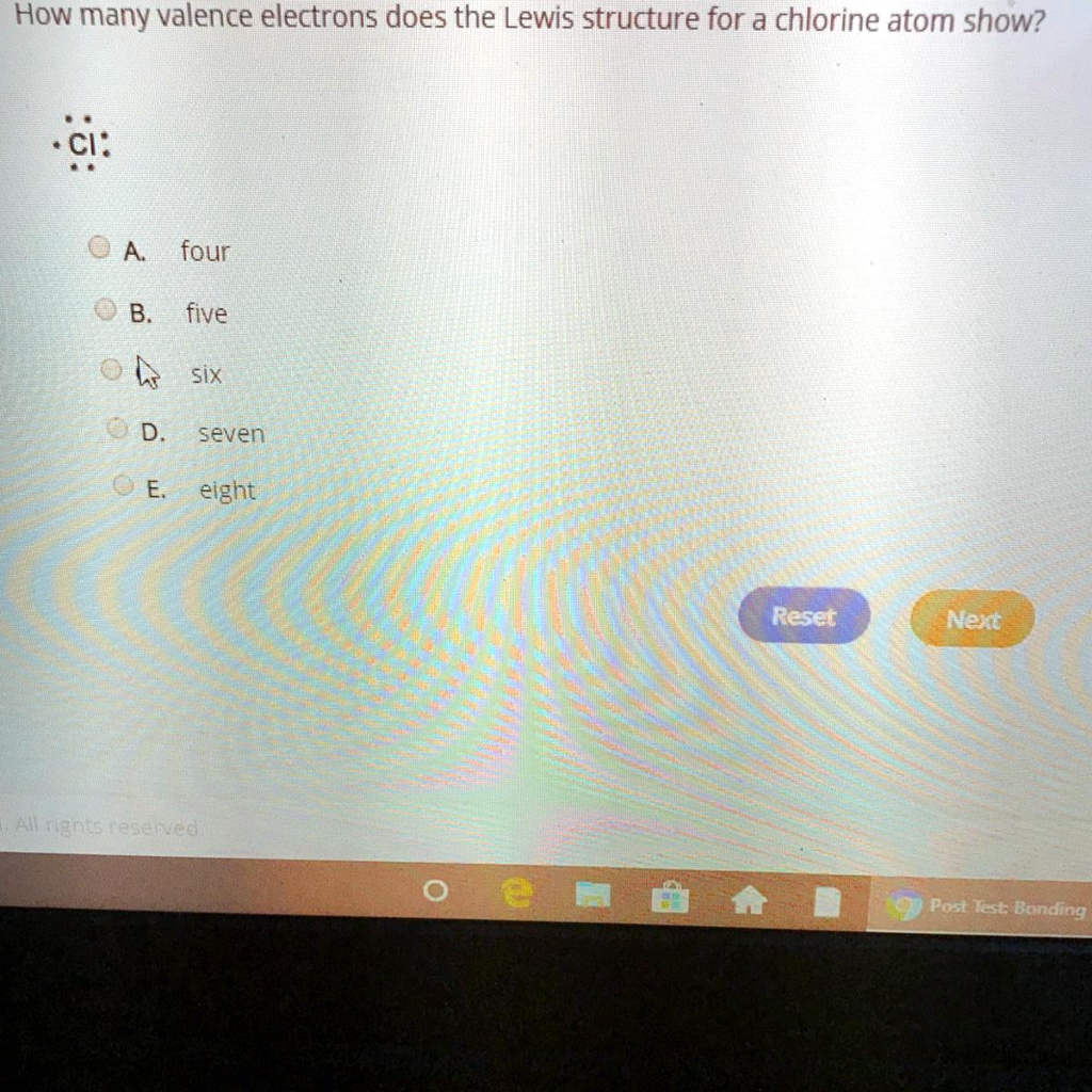 SOLVED 'How many valence electrons does the Lewis structure for a