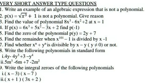 Solved Pls Answer Those Questions Very Shorlanswertypequestions Write An Example Of An 2093