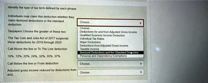 SOLVED Individuals may claim this deduction whether they claim