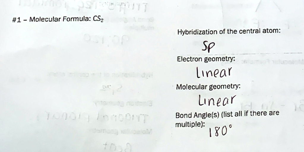 SOLVED Draw Lewis Structure for the following molecules. Identify