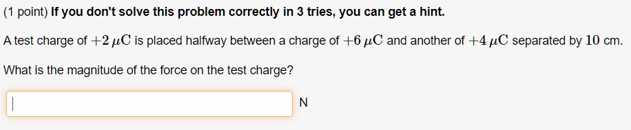 point if you dont solve this problem correctly in 3 tries you can get a ...