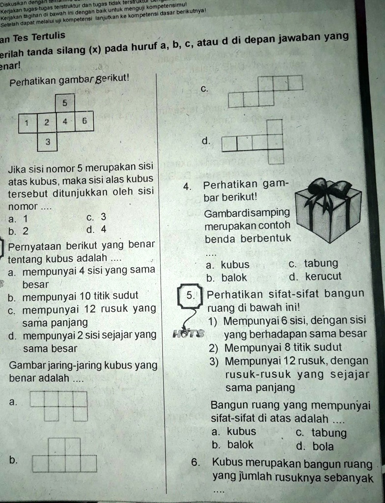 SOLVED: Bantu Jawab Kak,Mau Di Kumpulin Diskusikan Dengan Kerjakan ...