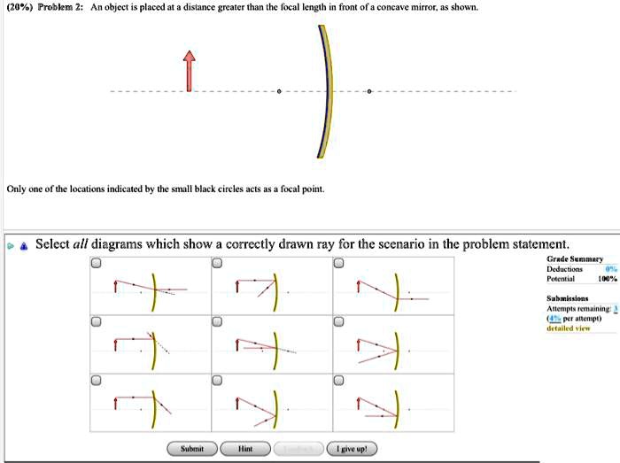 Video Solution 20 Problem 2 An Object Is Placed At A Distance