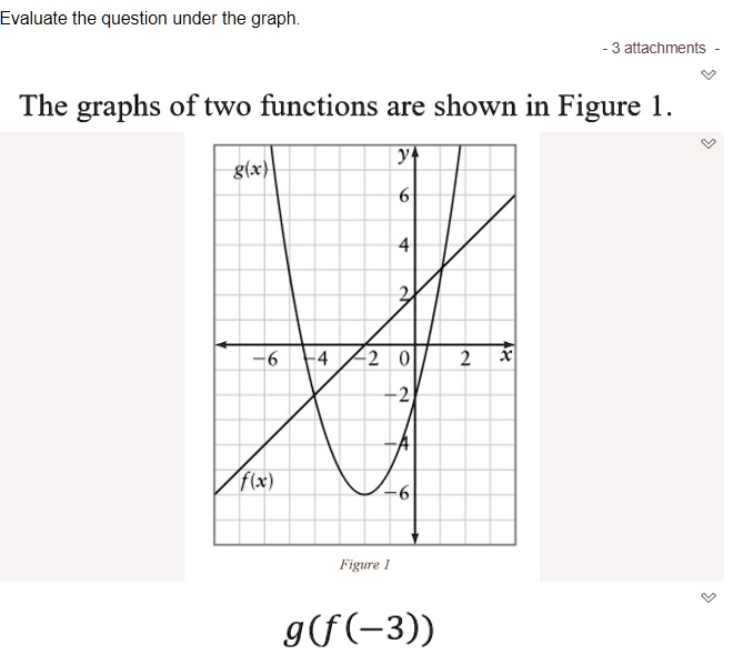 SOLVED: Evaluate the question under the graph. attachments The graphs ...