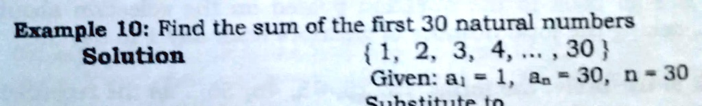 solved-example-1o-find-the-sum-of-the-first-30-natural-numbers