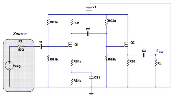 SOLVED: Transistor: VN2222LL. Assume LAMBDA = 0. In the design, the ...