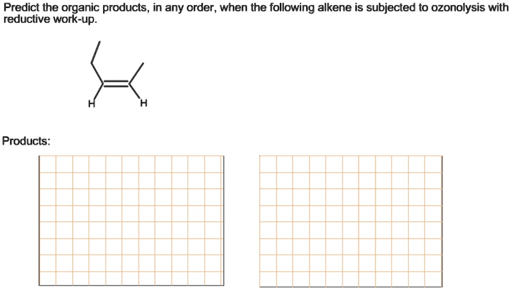 Predict The Organic Products In Any Order SOLVED: Predict the organic products, in any order, when the following