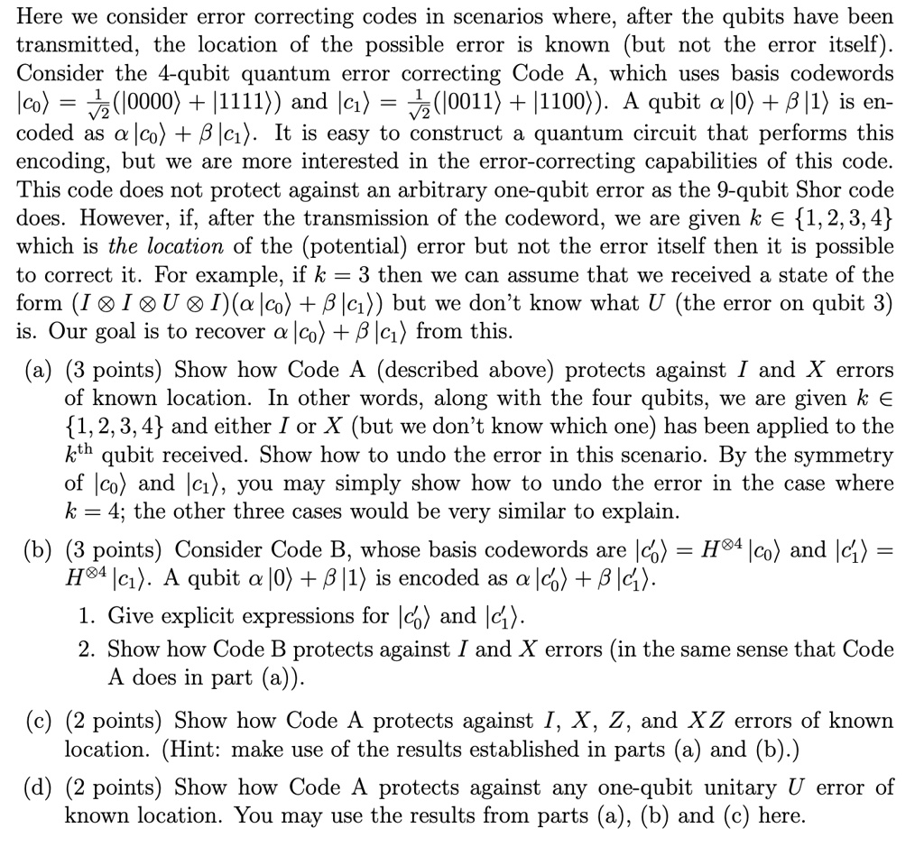 SOLVED: Please answer each part individually and correctly Here we ...