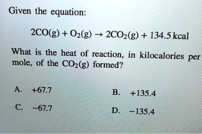 Heat of reaction for, CO(g) + 1/2 O2(g)→ CO2(g)at constant V is 67.71 K cal  at 17^° C. The heat of reaction at constant P at 17^° C is