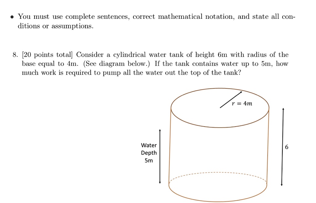 SOLVEDYou must use complete sentences, correct mathematical notation