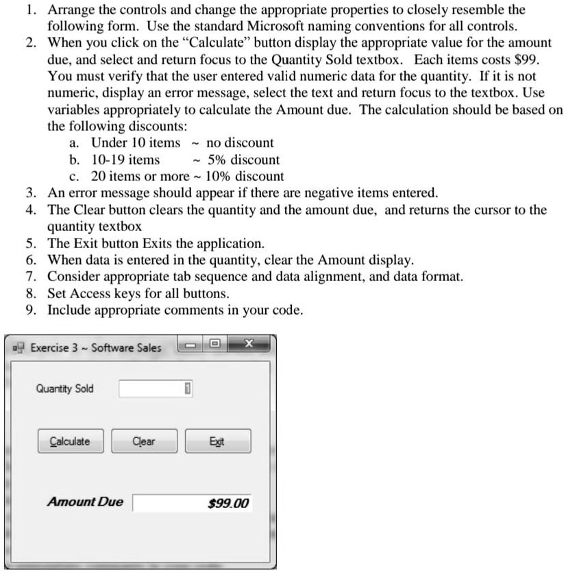 for intro to c cant use parse thank you arrange the controls and change ...