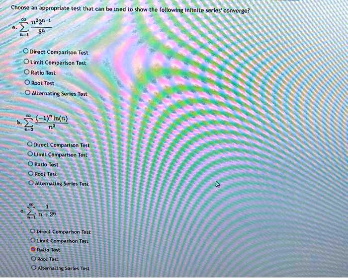 SOLVED: Texts: Choose an appropriate test that can be used to show the ...