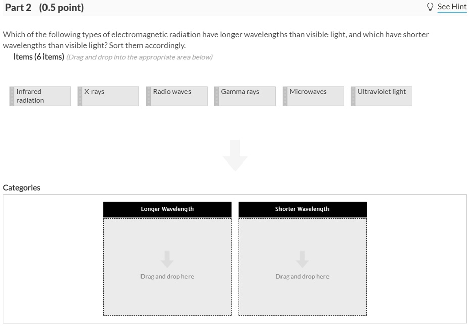 SOLVED Part 2 (0.5 point) See Hint Which of the following types of
