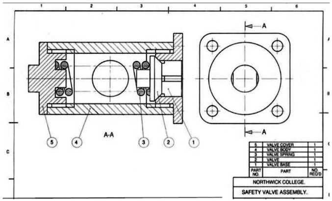 SOLVED: Draw the multiview drawing of each part. The dimensions can be ...