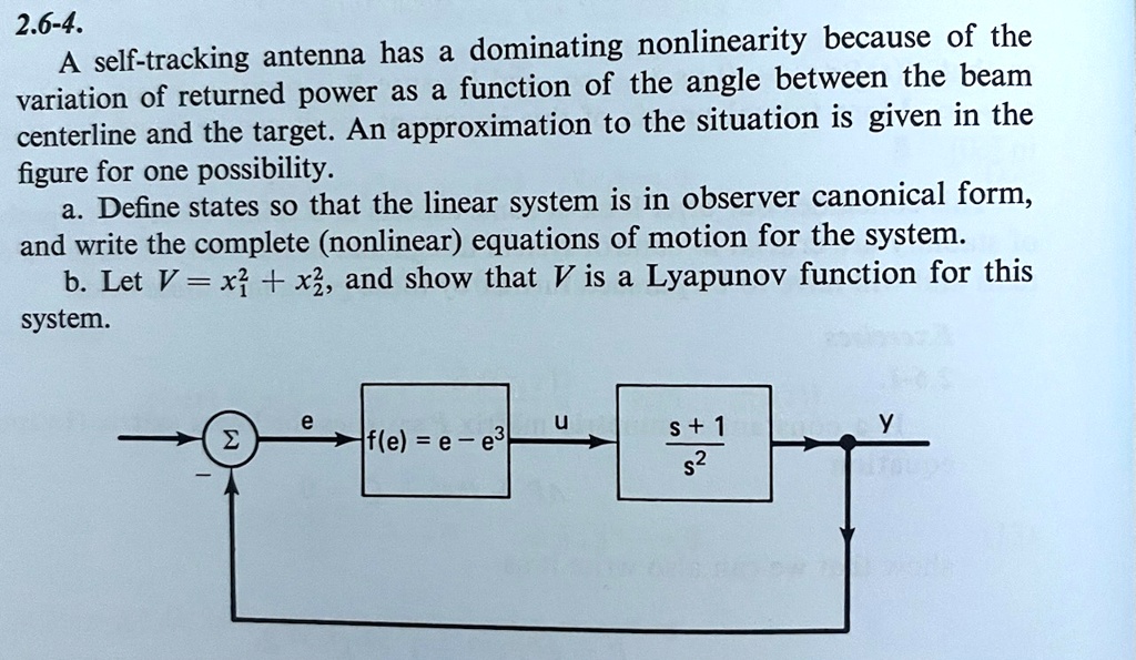 SOLVED Thomas Kailath Linear Systems. Show all steps explicitly. 2.6