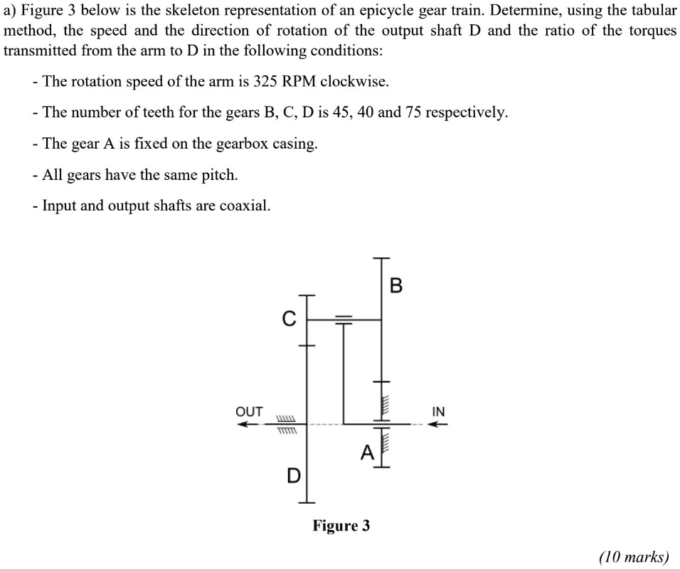 SOLVED a Figure 3 below is the skeleton representation of an epicycle