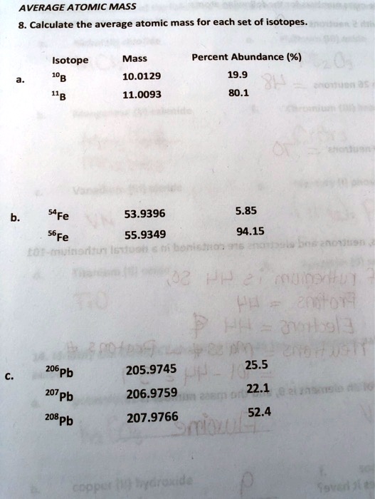 calculating-atomic-mass-worksheet