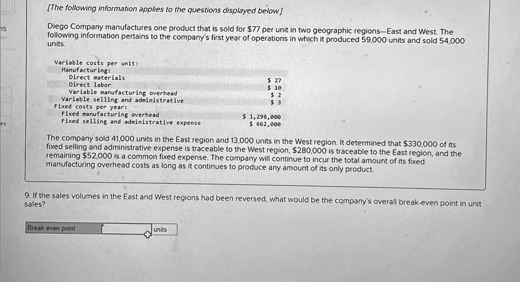 SOLVED: [The following information applies to the questions displayed ...
