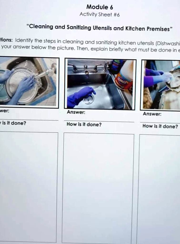 SOLVED Please help, I hope the answer is fast. Module 6 Activity Sheet