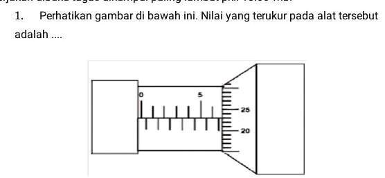 SOLVED: Perhatikan Gambar Dibawah Ini Nilai Yang Terukur Pada Alat ...