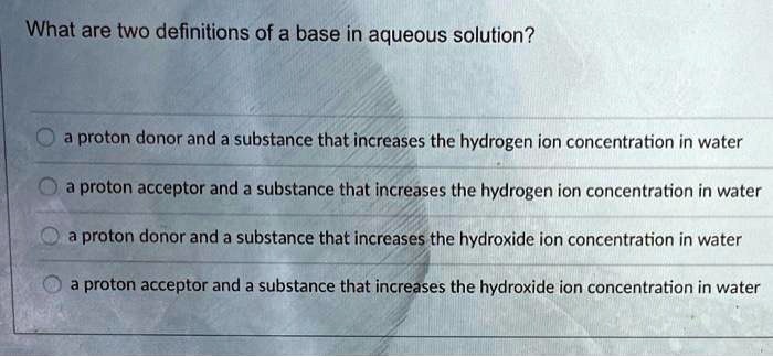 aqueous solution definition