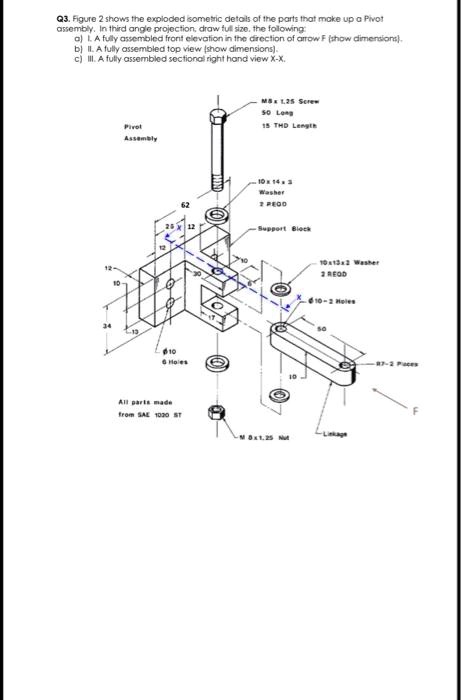 Assembly Drawing Exploded Isometric Assembly 850x603