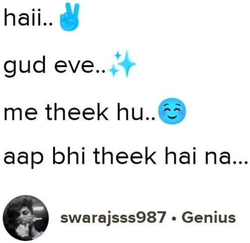 swarajhaa main bi theek ho 76603