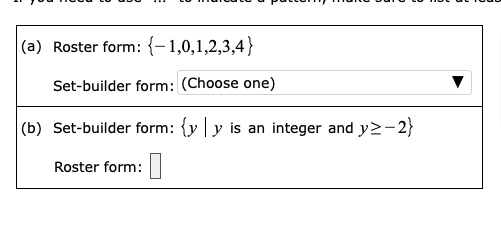 set builder to roster form calculator