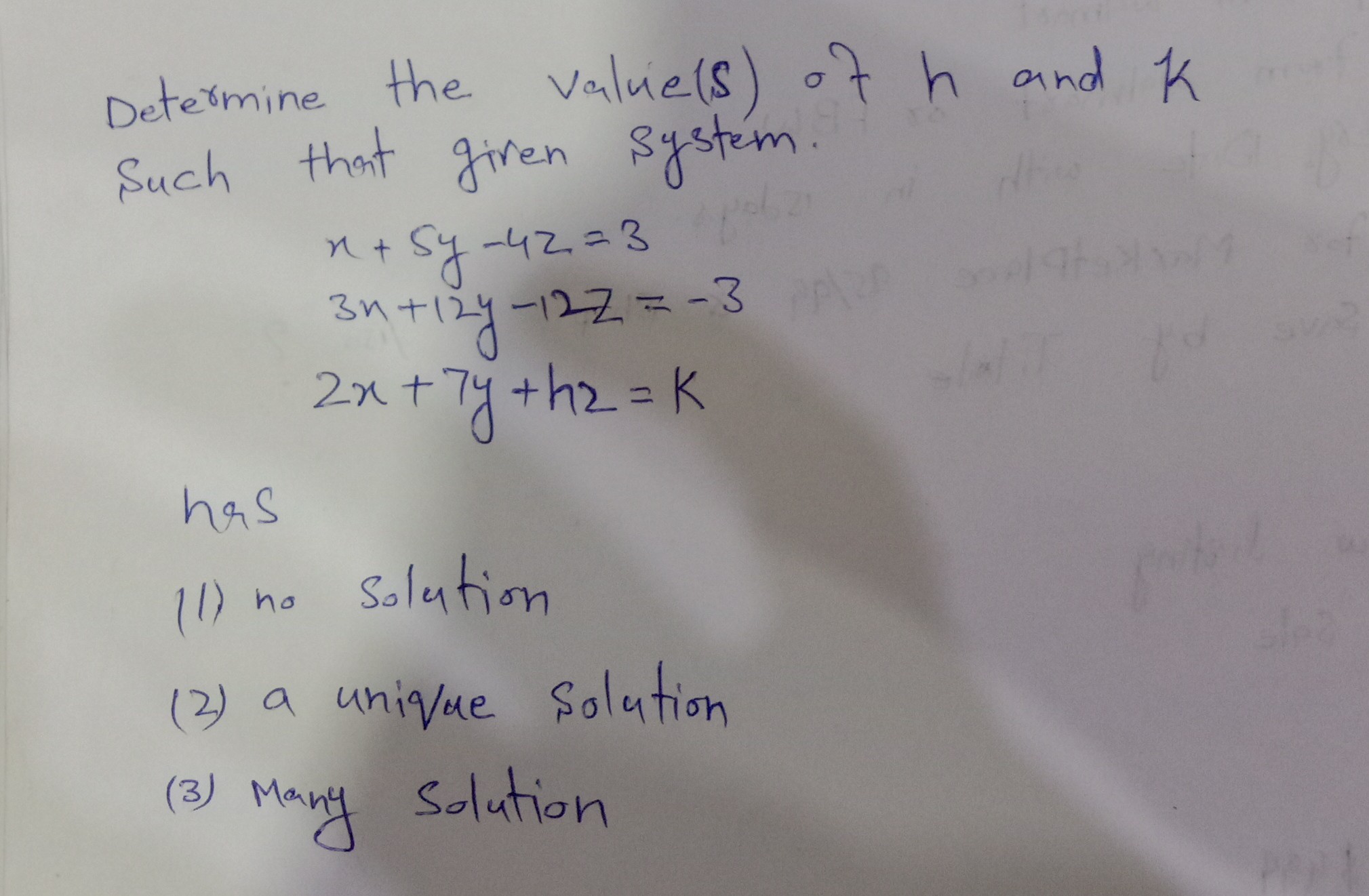 solved-determine-the-value-s-of-h-and-k-such-that-given-system-x-5-y