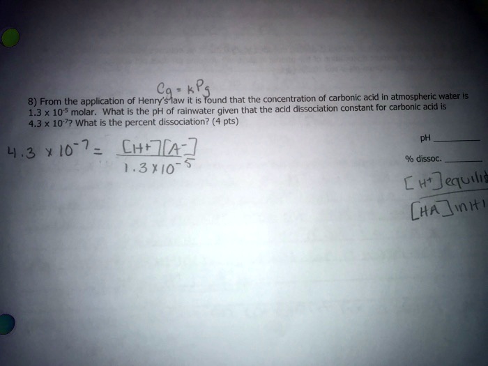 SOLVED HenrCdaw Stound 8) From the application of that the