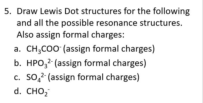 Cho Lewis Structure Resonance