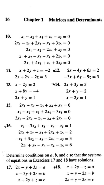 Solved Chapter 1 Matrices And Determinants 16 10 0 Sx Ix A X Tr Ix 2x1 X2 2x3 X4 3xs 0 2x1 X2 2xs