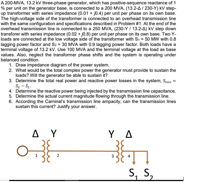 SOLVED The highvoltage side of the transformer is connected to an