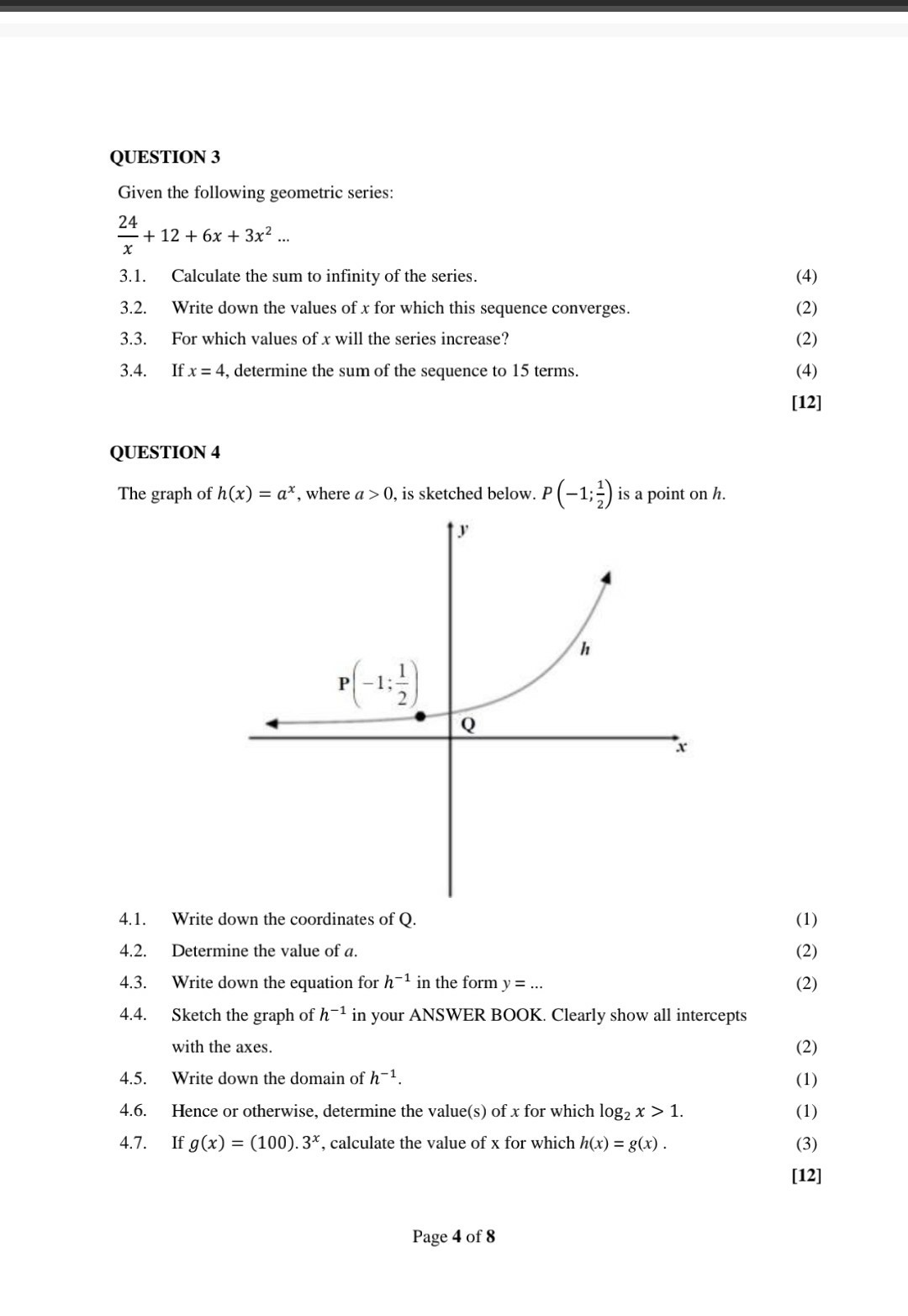 solved-question-3-given-the-following-geometric-series-24-x-12-6