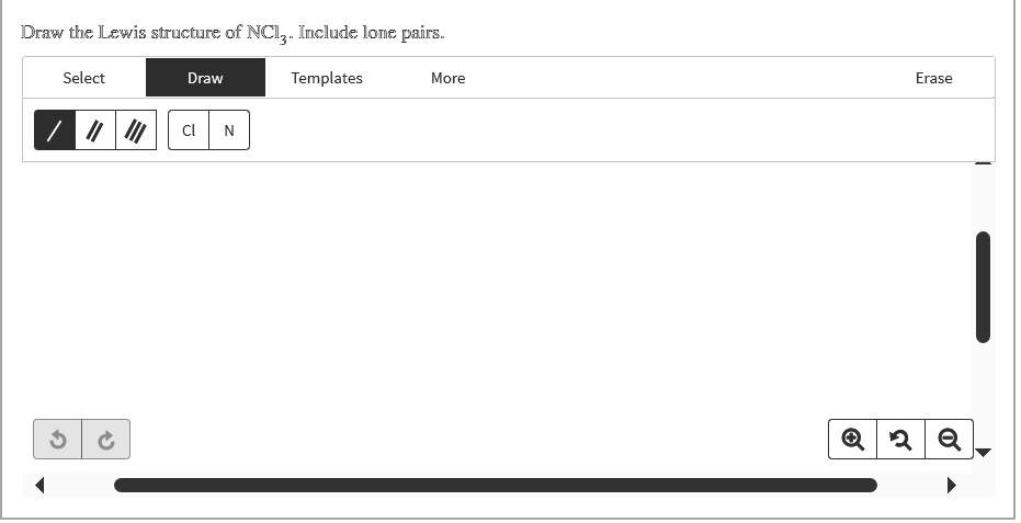 SOLVED: Draw the Lewis structure of NCl(3) Include lone pairs Draw