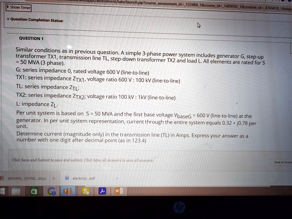 SOLVED: Similar conditions as in the previous question. A simple 3 ...