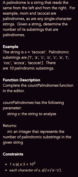 Palindromes — they're the same backwards and forwards!, Articles