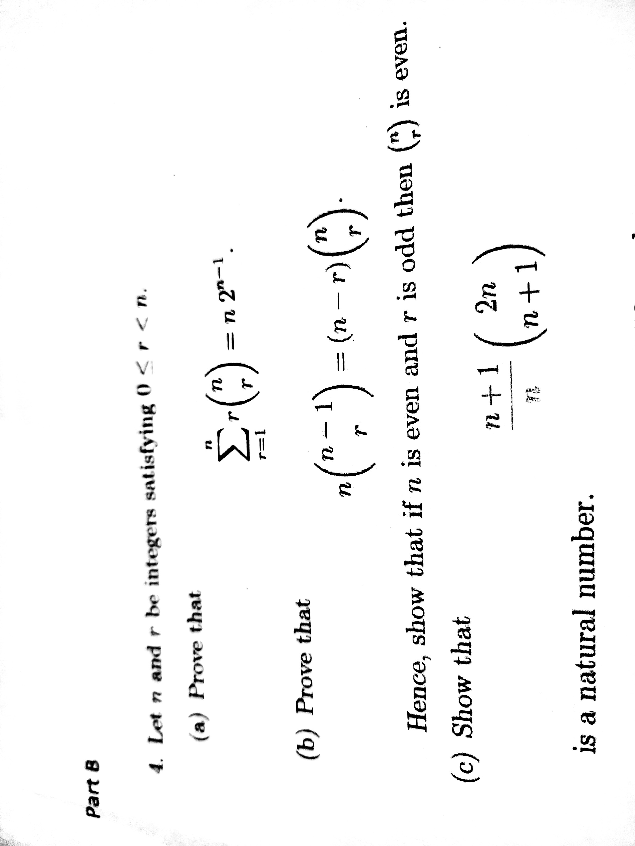 solved-part-b-4-let-n-and-r-be-integers-satisfying-0-r