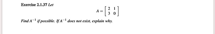 exercise 2437 let find at if possible if a does not exist explain why 67757