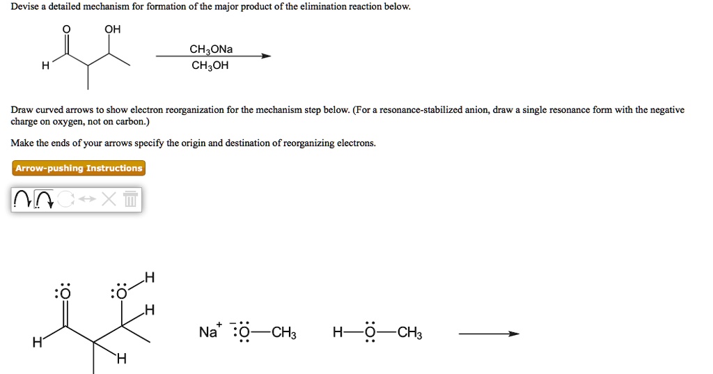 SOLVED: Devise detailed mechanism for formation of the major product of ...