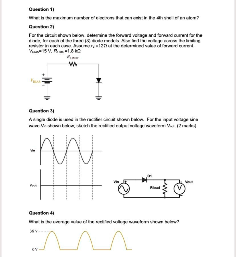 SOLVED What is the maximum number of electrons that can exist in the
