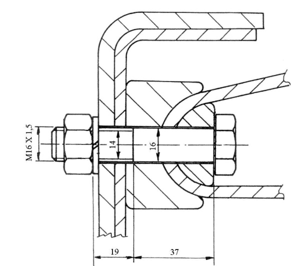 SOLVED The following figure shows a bolt connection in a truck chassis