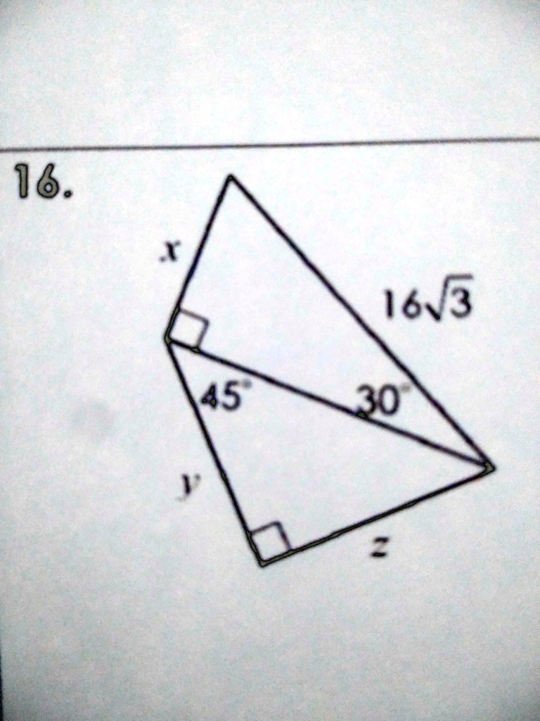 special right triangles homework 2