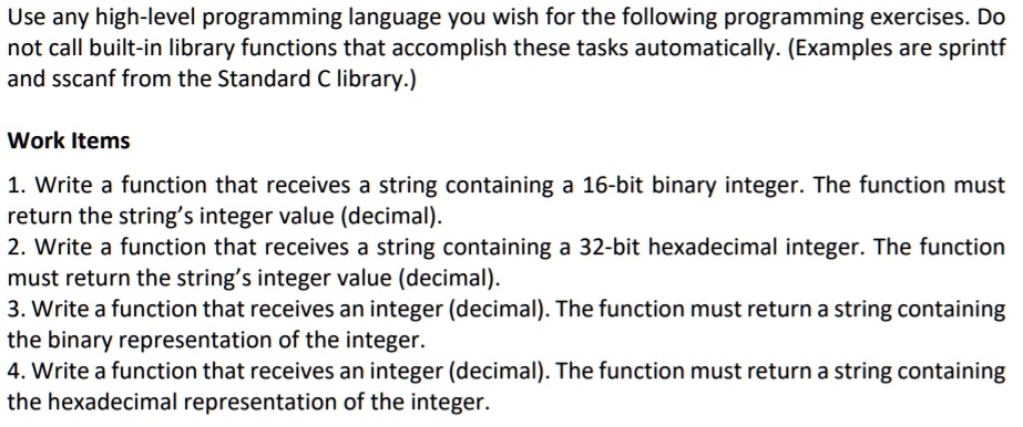 SOLVED: Please use Python and do 1-4. You cannot use a built-in ...
