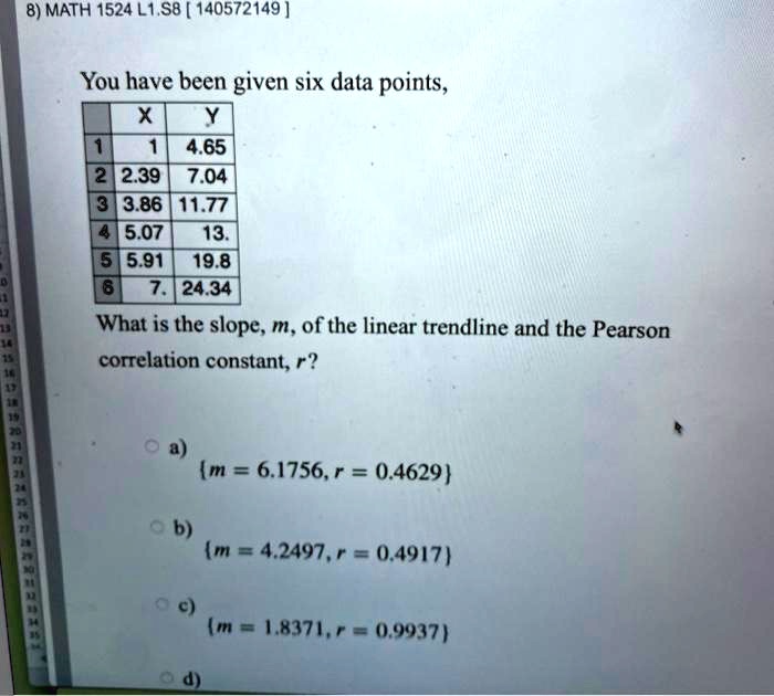 8 math 1524 l1s8 140572149 you have been given six data points 465