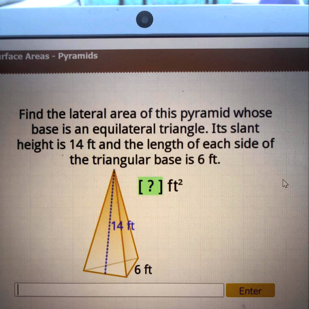 solved-surface-areas-of-pyramids-find-the-lateral-area-of-this-pyramid