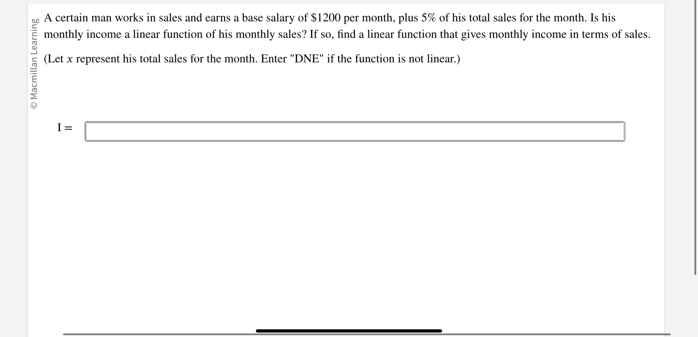 A certain man works in sales and earns a base salary of $ 1200 per ...