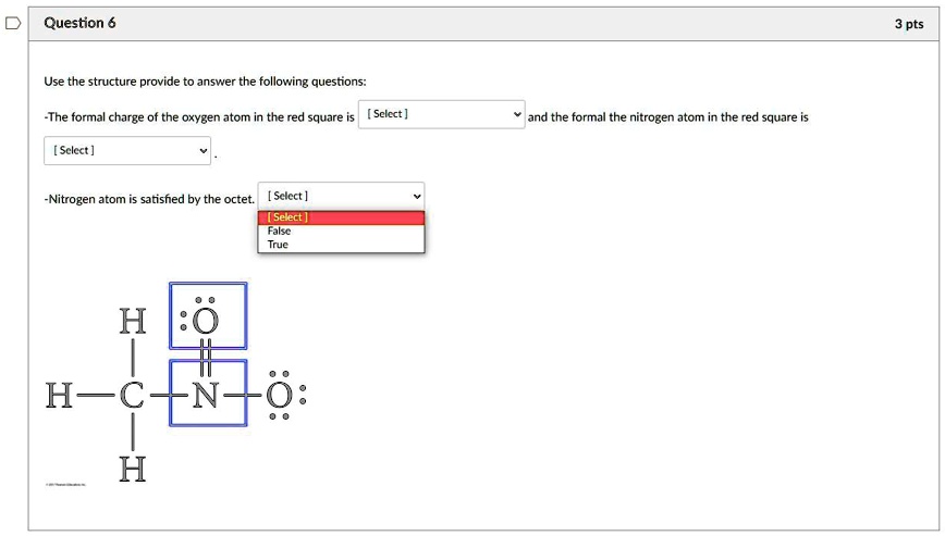 SOLVED:Question 6 3 pts Use the structure provide answe the following ...