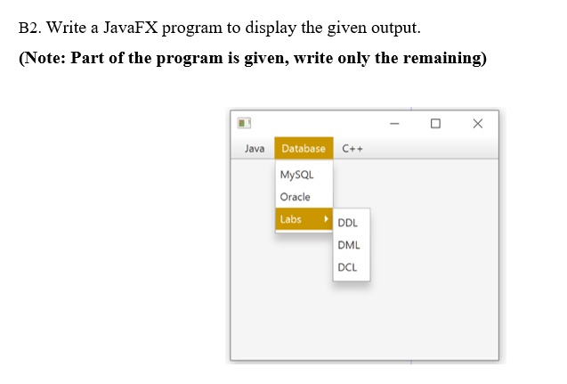 SOLVED: import javafx.application.Application; import javafx.scene ...